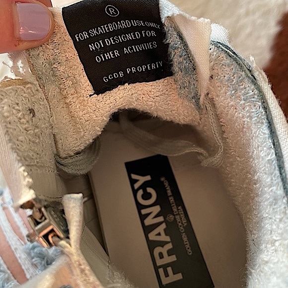 GGDB LIKE NEW in box Francy Slide High Top Sneaker - Picture 11 of 16